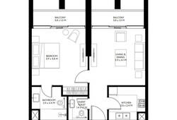 1 bedroom apartment